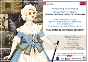 Visualising Theatre Exhibition Poster